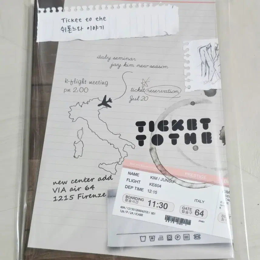 [SOLD OUT] 동방신기 팬북 티켓투더 by.쉬폰느와