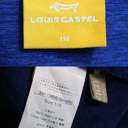 [BUNJANG] Louis Castel Short Sleeve Polo Shirt (Size 110) / 루이까스텔 반팔 카라티 110