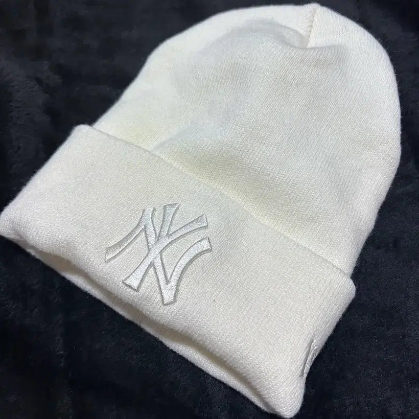 [BUNJANG] New Era Beanie Ivory / 뉴에라 비니 아이보리