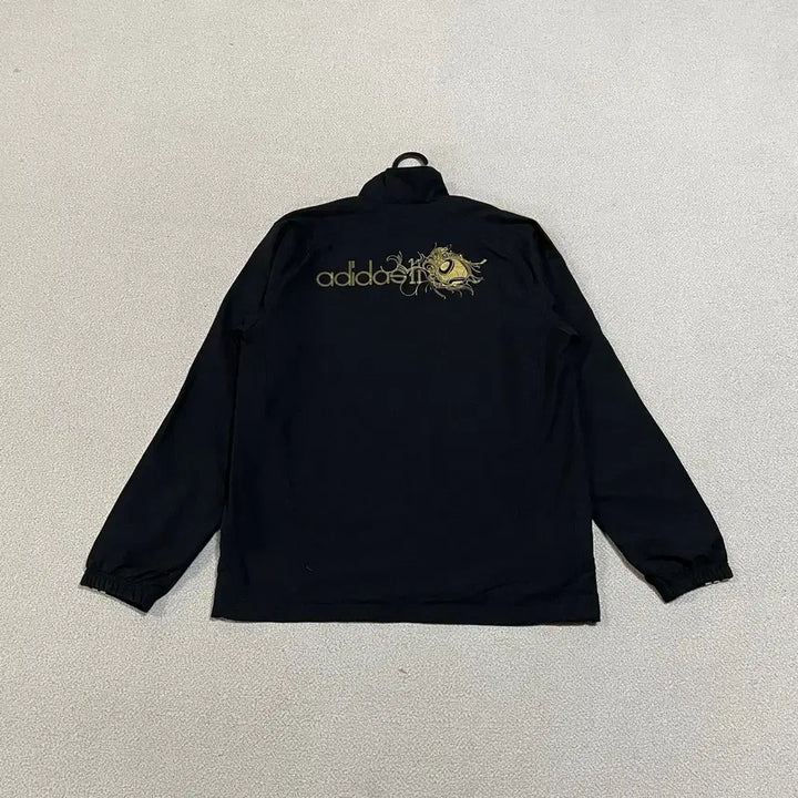 [BUNJANG] Adidas Gold Trim Windbreaker Jacket / XL 아디다스 금장 바람막이 N.3461