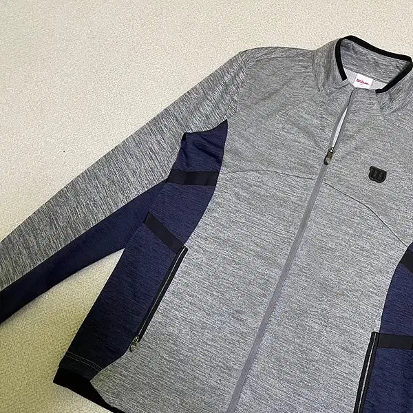 [BUNJANG] L Wilson Training Jacket Top / L 윌슨 트레이닝복 집업 상의 N.795