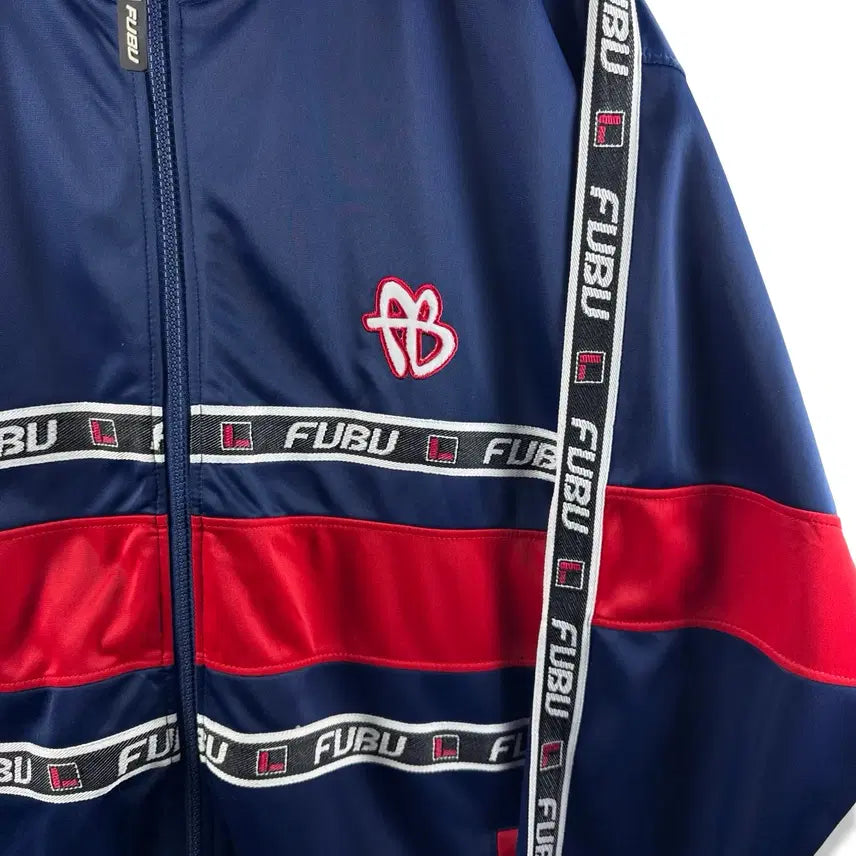 [BUNJANG] Fubu 90s Old School Navy Red Jersey / 90S 후부 올드스쿨 네이비레드 빅사이즈 져지2219