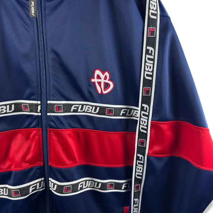 [BUNJANG] Fubu 90s Old School Navy Red Jersey / 90S 후부 올드스쿨 네이비레드 빅사이즈 져지2219