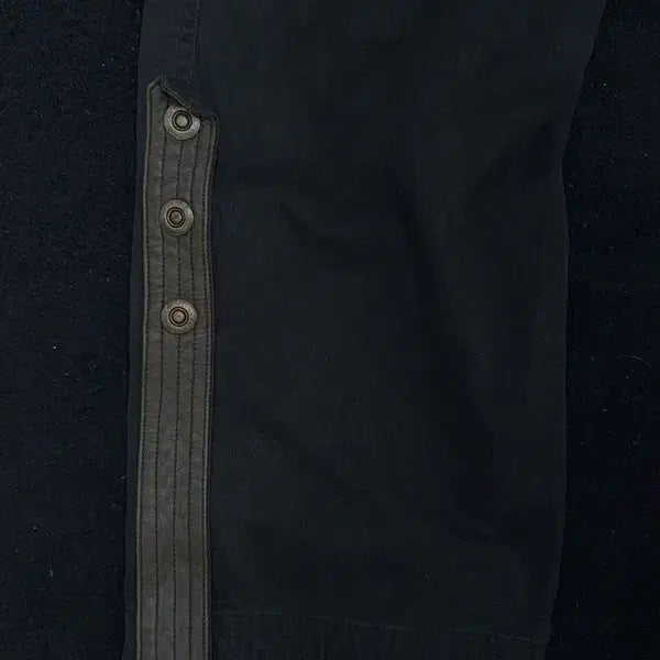 [BUNJANG] DOHC Deadstock Black Cargo Pants L / DOHC 데드스탁 아일렛 블랙 카고팬츠 L