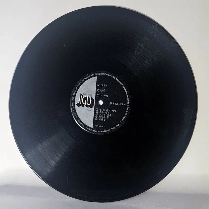 [BUNJANG] Kim Man-soo LP Album / LP 김만수 그 사람 / 사랑은 흐르는데