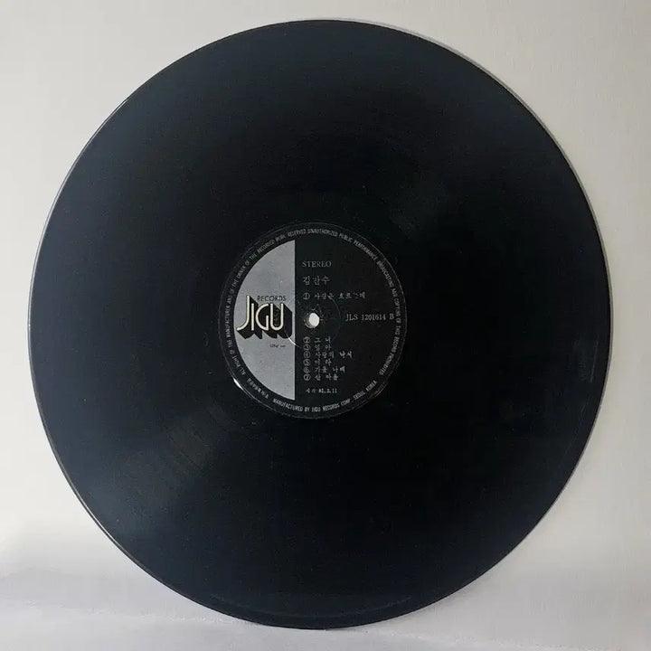[BUNJANG] Kim Man-soo LP Album / LP 김만수 그 사람 / 사랑은 흐르는데