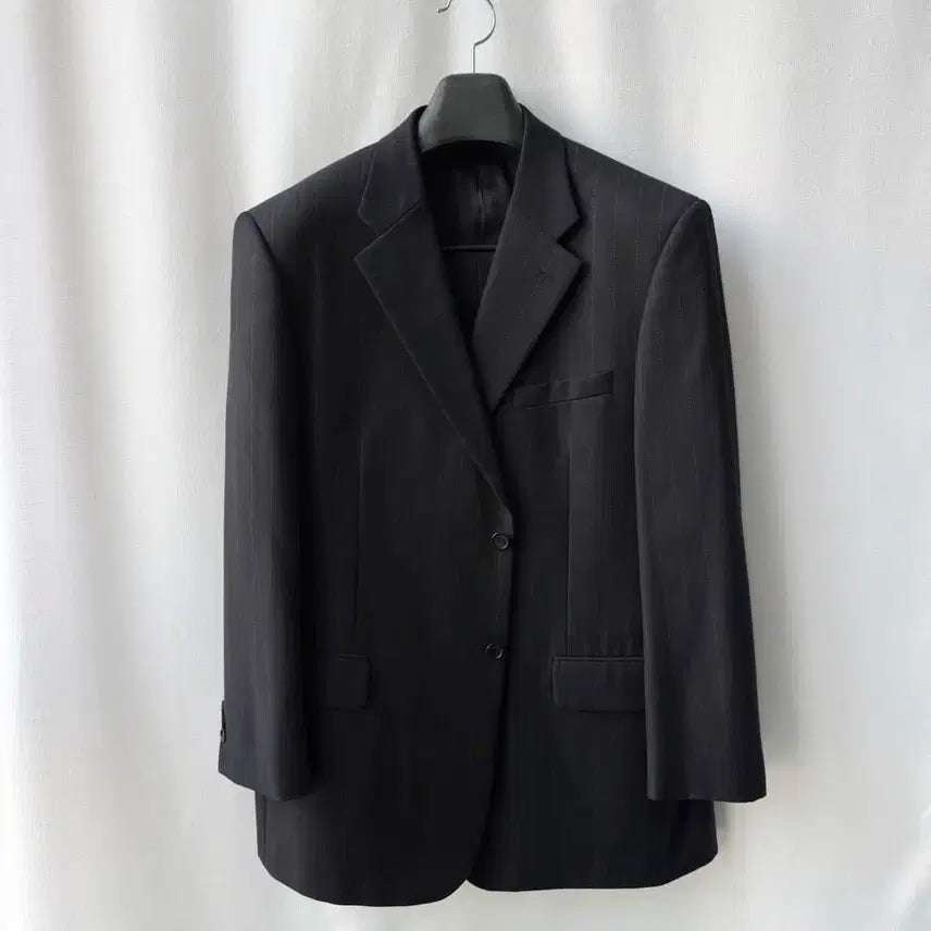 [BUNJANG] Givenchy Monsieur Wool Suit Set Black / 지방시 Monsieur 울 수트 셋업 블랙 42R/36P