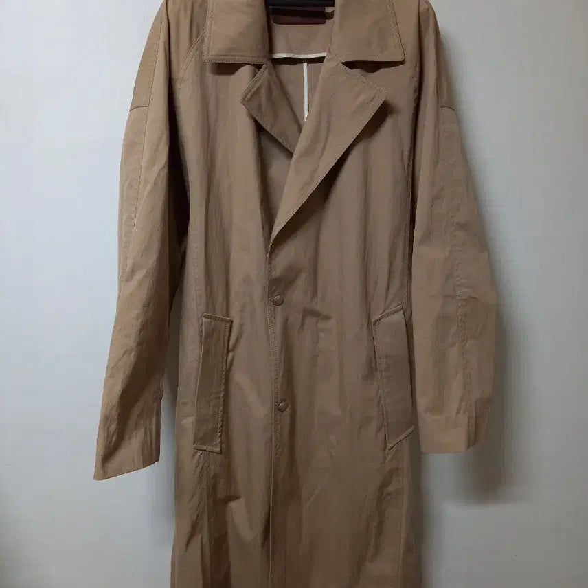 [BUNJANG] System Long Trench Coat / 한섬 시스템 롱 트렌치 코트 55~66!!
