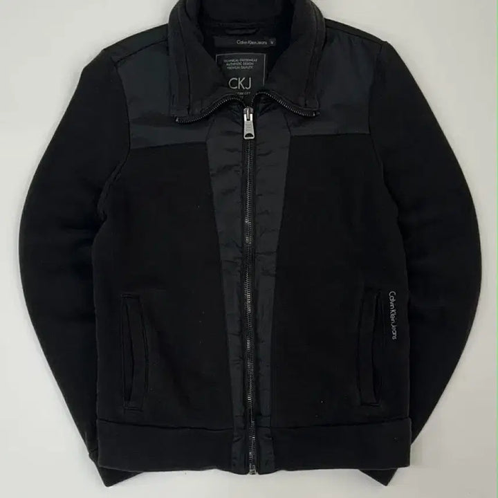 [BUNJANG] Calvin Klein Jeans Nylon Mix Zip-Up Jacket / [M] 캘빈클라인 진스 나일론 믹스 집업 자켓