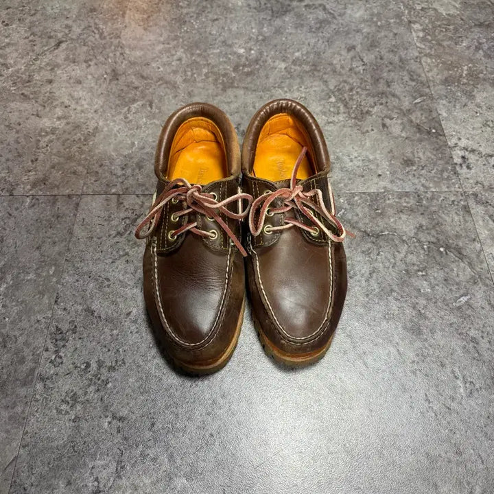 [BUNJANG] Timberland 3-Eye Brown Shoes / 팀버랜드 3아이 브라운 260