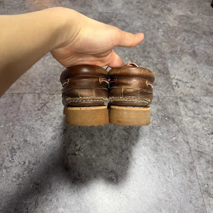 [BUNJANG] Timberland 3-Eye Brown Shoes / 팀버랜드 3아이 브라운 260