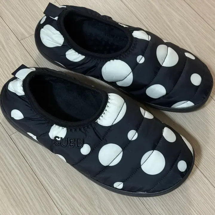 [BUNJANG] SUBU Packable Dot Slippers / SUBU 스부 패커블 도트 0사이즈