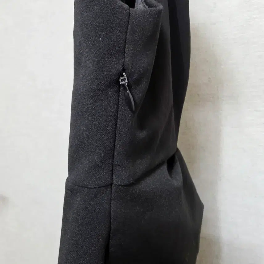 [BUNJANG] AX Black Sleeveless Layered Dress / AX 블랙 민소매 레이어드 원피스