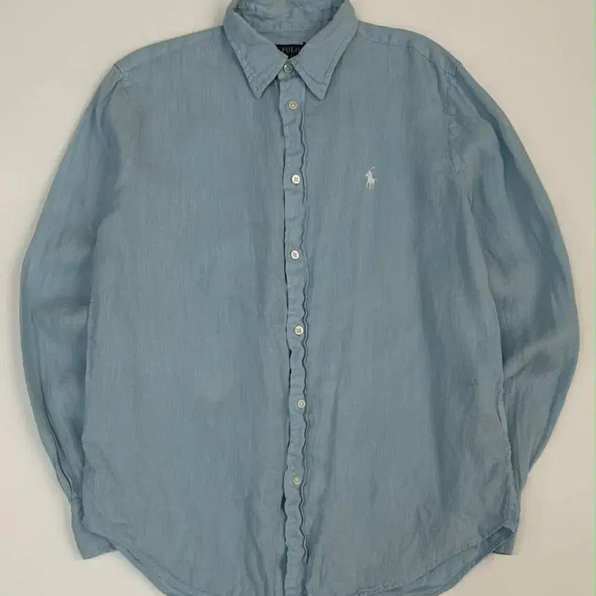 [BUNJANG] Polo Ralph Lauren Relaxed Fit Linen Shirt / [S] 폴로 랄프로렌 릴렉스핏 린넨 셔츠