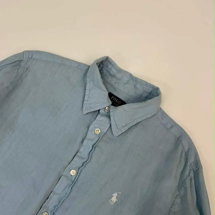 [BUNJANG] Polo Ralph Lauren Relaxed Fit Linen Shirt / [S] 폴로 랄프로렌 릴렉스핏 린넨 셔츠
