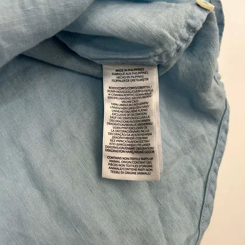 [BUNJANG] Polo Ralph Lauren Relaxed Fit Linen Shirt / [S] 폴로 랄프로렌 릴렉스핏 린넨 셔츠