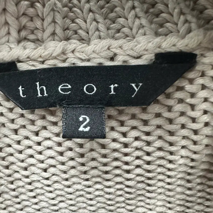 [BUNJANG] Theory Linen Knit Cardigan / 90 띠어리 여자 린넨 니트 가디건
