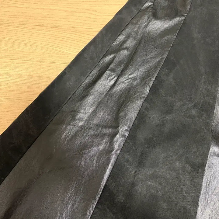 [BUNJANG] Uenoia Leather Setup Skirt / 유노이아 레더 셋업 스커트