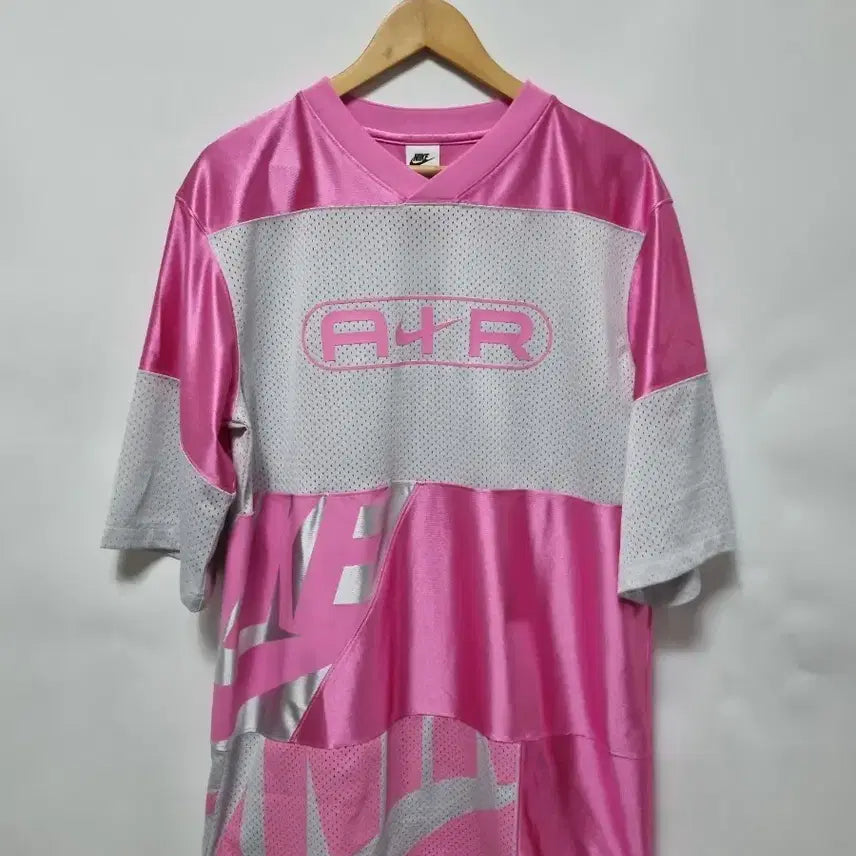 [BUNJANG] Nike Air Pink Mesh Short Sleeve T-shirt Women&