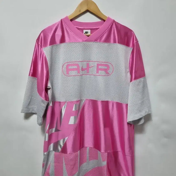 [BUNJANG] Nike Air Pink Mesh Short Sleeve T-shirt Women&