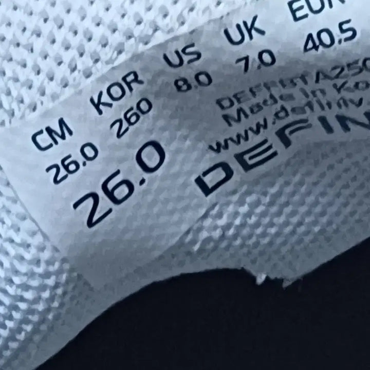 [BUNJANG] Definitive TF AG 260 Futsal Shoes / 데피니브 TF AG 260
