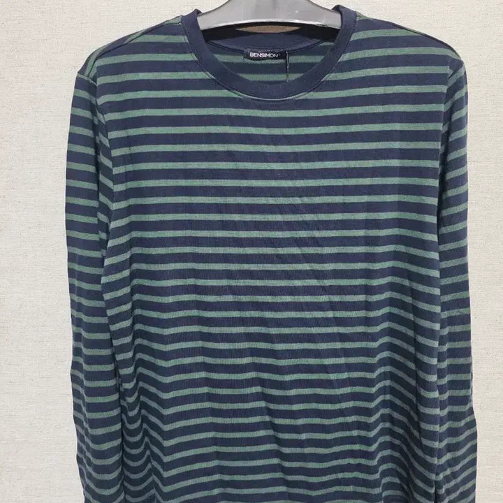 [BUNJANG] Bensimon Striped Long Sleeve T-Shirt / 벤시몽 스트라이프 긴팔 티셔츠