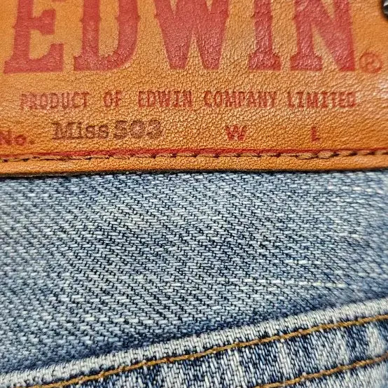 [BUNJANG] Edwin 503 Regular Denim Pants / Made in japan 에드윈 여성 503 레귤러 데님팬츠 28
