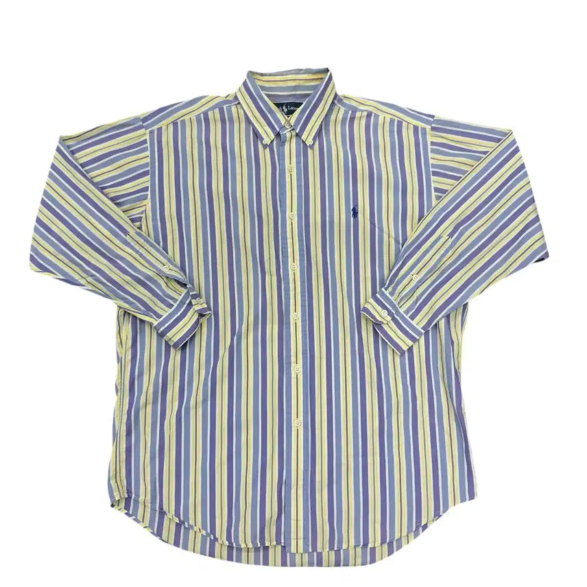 [BUNJANG] Polo Ralph Lauren Striped Shirt / 폴로랄프로렌 스트라이프 셔츠