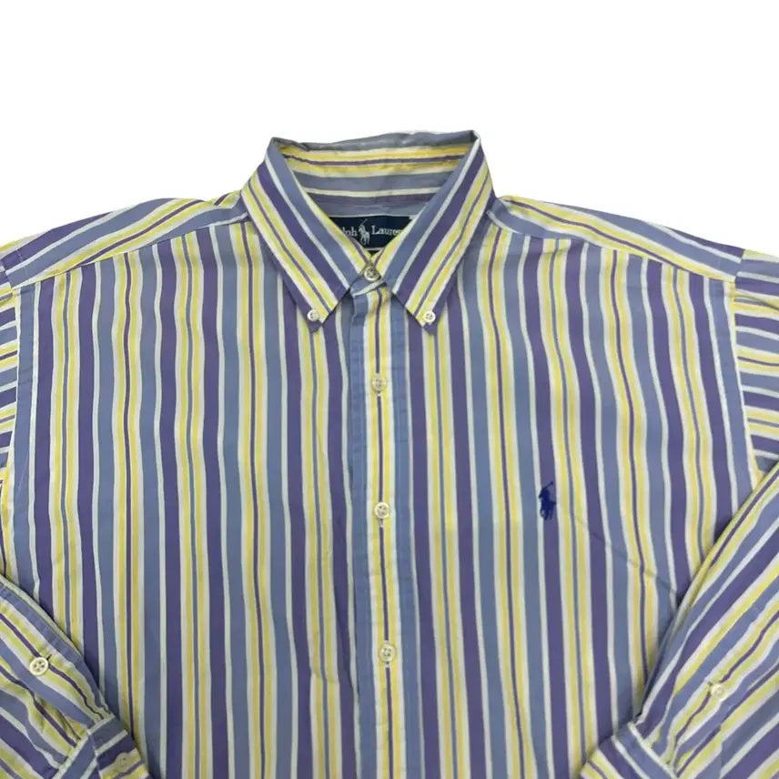 [BUNJANG] Polo Ralph Lauren Striped Shirt / 폴로랄프로렌 스트라이프 셔츠