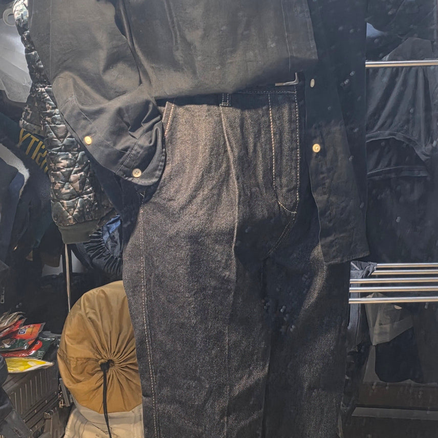 [SOLD OUT] 피스워커 데님 바지 One tuck trouser XL