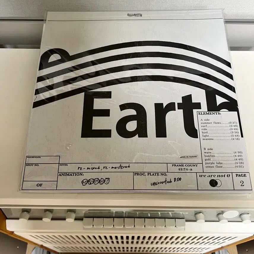 [BUNJANG] Wave to Earth uncounted LP Clear Vinyl / [LP] 웨이브 투 어스 uncounted 0.00 LP 초판 클리어