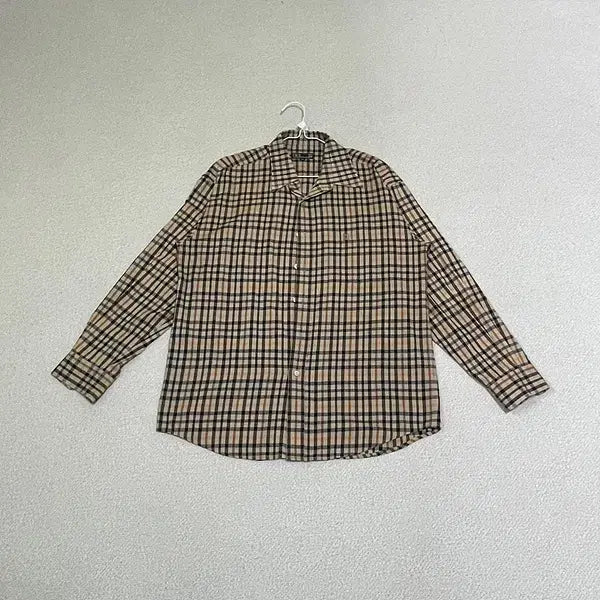 [BUNJANG] Daks Checkered Shirt / L 닥스 체크 셔츠 남방 N.777