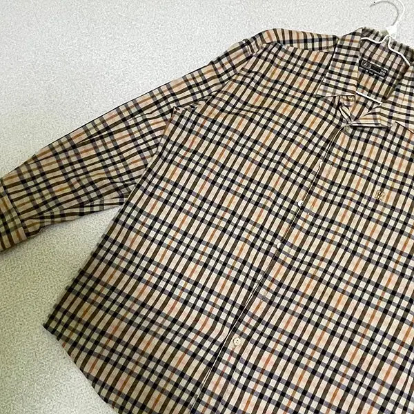 [BUNJANG] Daks Checkered Shirt / L 닥스 체크 셔츠 남방 N.777