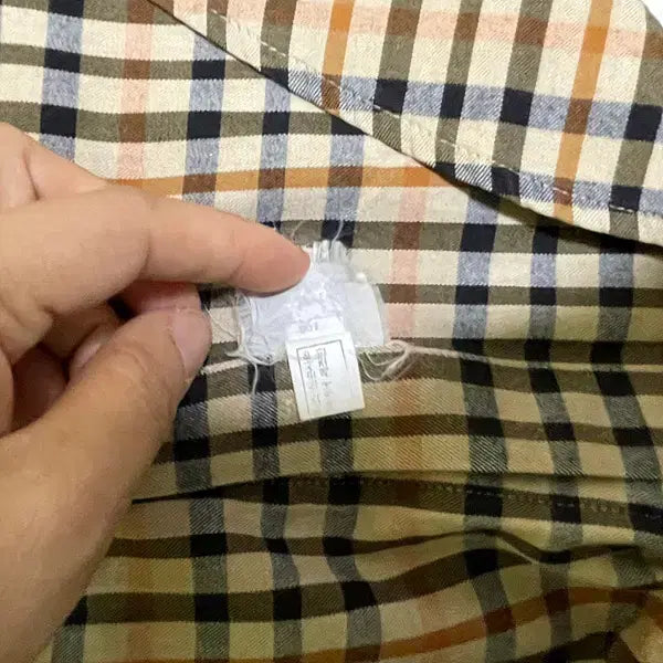 [BUNJANG] Daks Checkered Shirt / L 닥스 체크 셔츠 남방 N.777