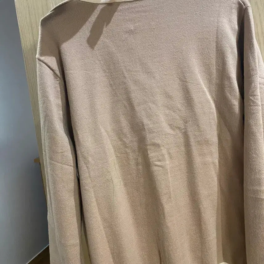 [BUNJANG] Maison Kitsune Fox Patch Cardigan Beige / 메종키츠네 폭스 패치 가디건 베이지
