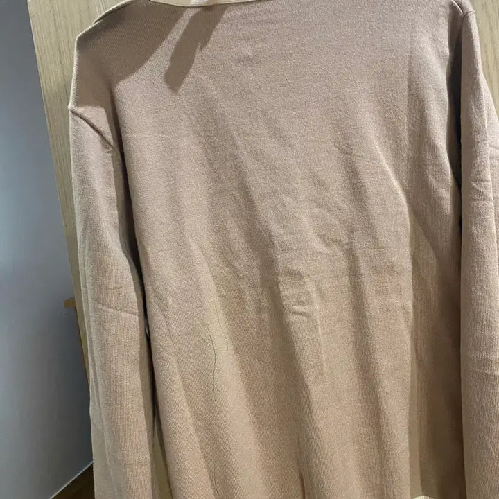 [BUNJANG] Maison Kitsune Fox Patch Cardigan Beige / 메종키츠네 폭스 패치 가디건 베이지