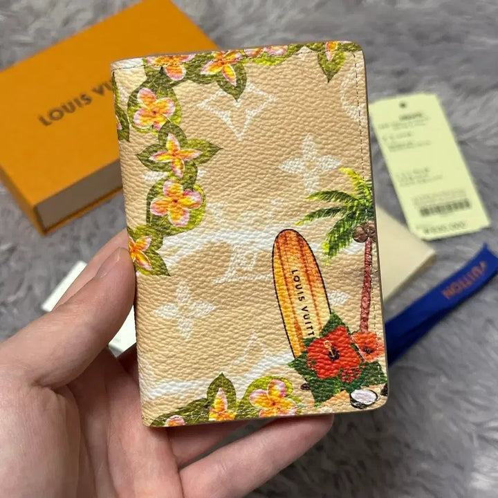 [BUNJANG] Louis Vuitton Eclipse Surfing Organizer Card Wallet Beige / [풀구성] 루이비통 이클립스 서핑 오거나이저 카드지갑 베이지