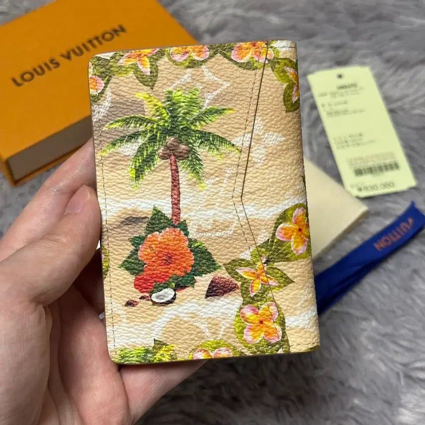 [BUNJANG] Louis Vuitton Eclipse Surfing Organizer Card Wallet Beige / [풀구성] 루이비통 이클립스 서핑 오거나이저 카드지갑 베이지