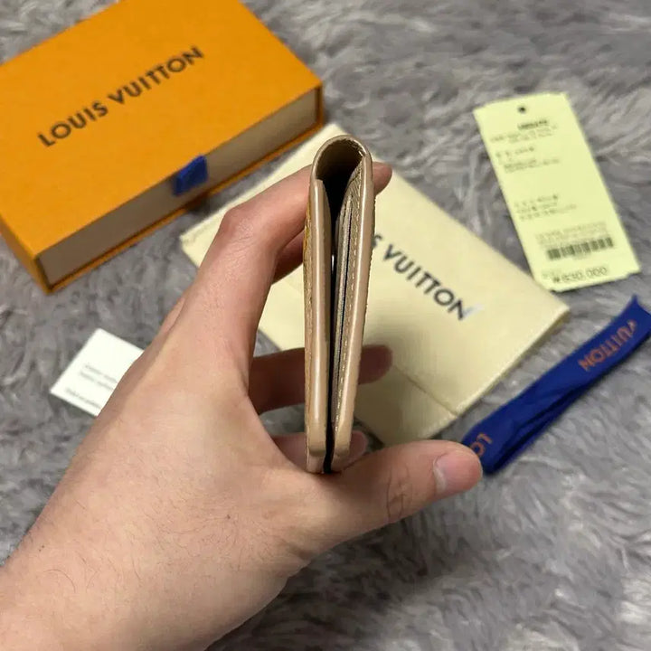 [BUNJANG] Louis Vuitton Eclipse Surfing Organizer Card Wallet Beige / [풀구성] 루이비통 이클립스 서핑 오거나이저 카드지갑 베이지