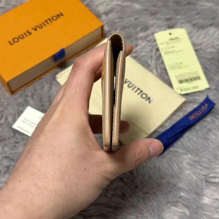 [BUNJANG] Louis Vuitton Eclipse Surfing Organizer Card Wallet Beige / [풀구성] 루이비통 이클립스 서핑 오거나이저 카드지갑 베이지