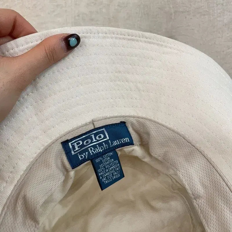 [BUNJANG] Polo Ralph Lauren Yellow Pony Safari Hat / [F] 폴로랄프로렌 옐로우포니 썬햇 사파리햇 모자