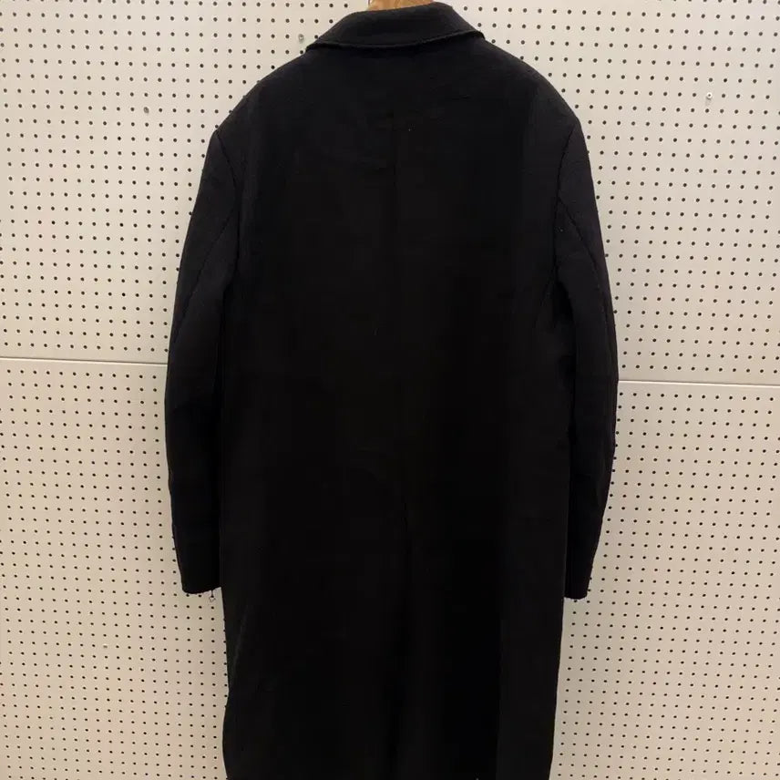 [BUNJANG] Toni Wek Wool Cashmere Single Coat - Black (U1141) / 토니웩 울 캐시미어 싱글 코트 블랙 U1141
