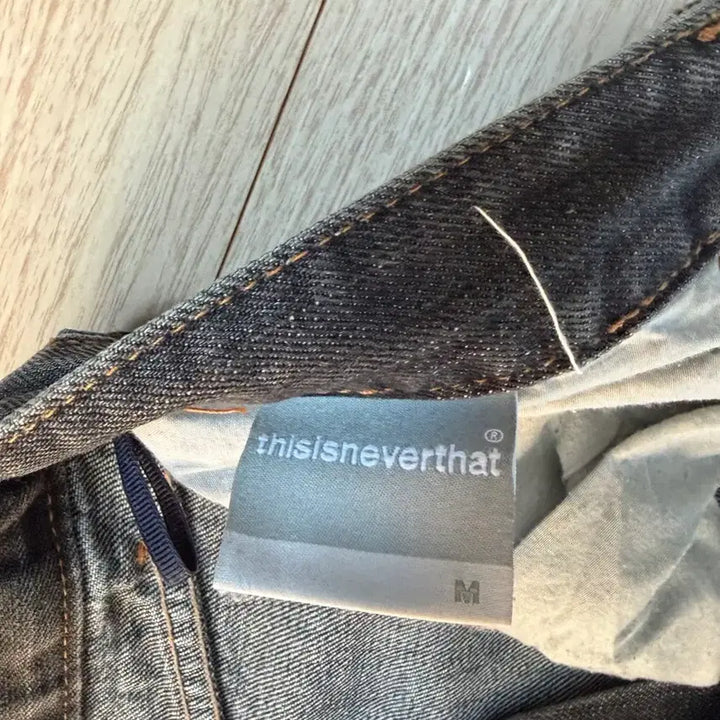 [BUNJANG] thisisneverthat Two-tone Denim Pants / 디스이즈네버댓 투톤 데님펜츠