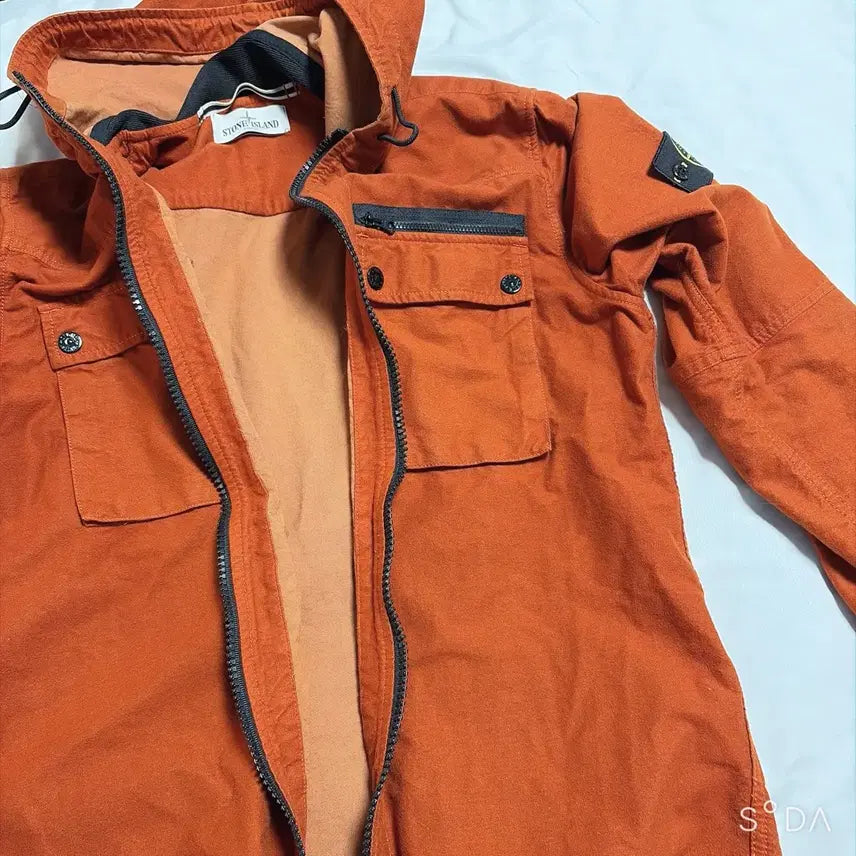 [SOLD OUT] 스톤아일랜드 자켓 오렌지 M