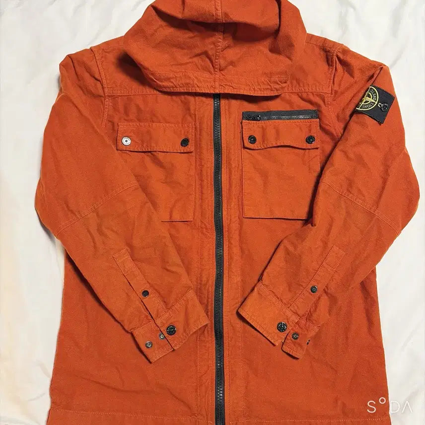 [SOLD OUT] 스톤아일랜드 자켓 오렌지 M