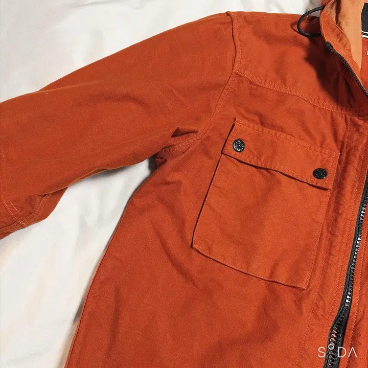 [SOLD OUT] 스톤아일랜드 자켓 오렌지 M