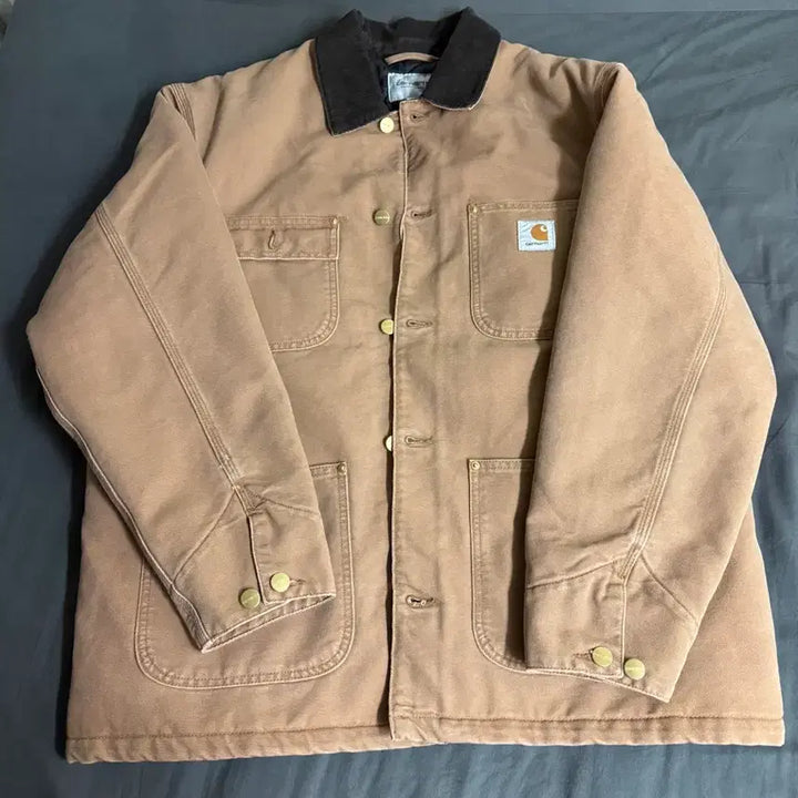 [BUNJANG] Carhartt OG Chore Coat Brown L / 칼하트 OG 초어 코트 브라운 L