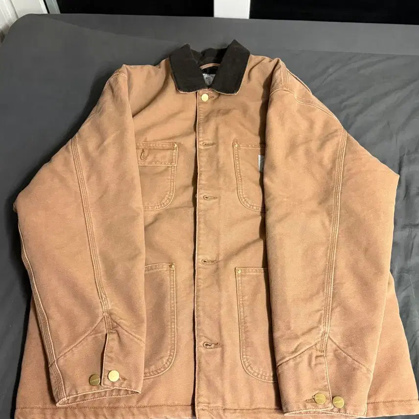 [BUNJANG] Carhartt OG Chore Coat Brown L / 칼하트 OG 초어 코트 브라운 L