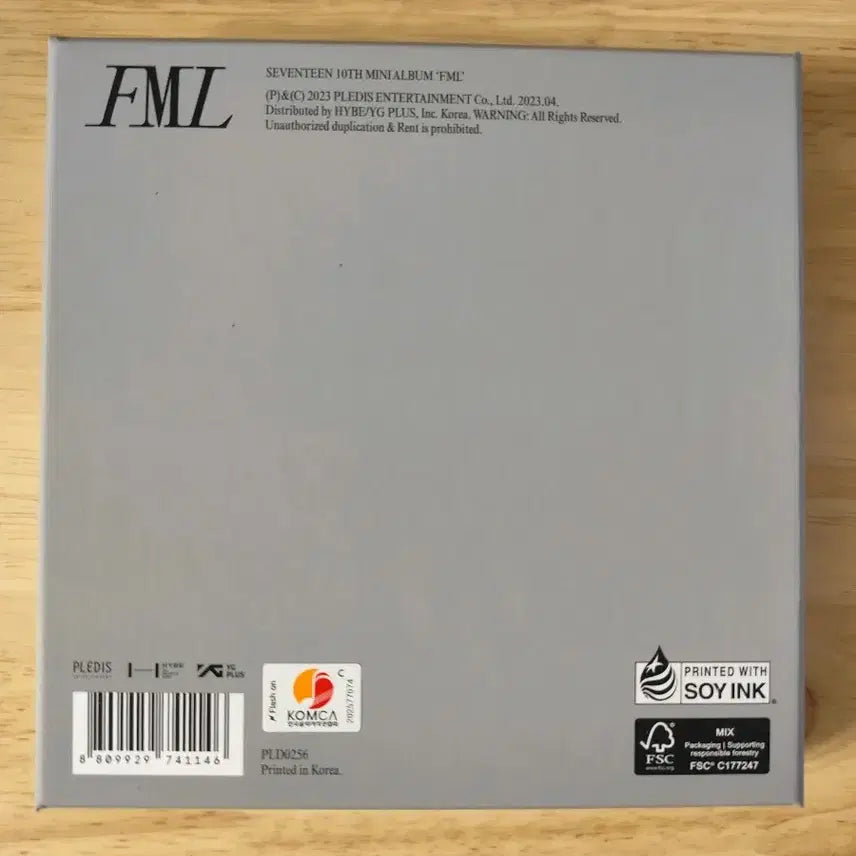 [BUNJANG] SEVENTEEN FML Faded Mono Life Album / 세븐틴 FML 앨범 (SEVENTEEN FML Album)