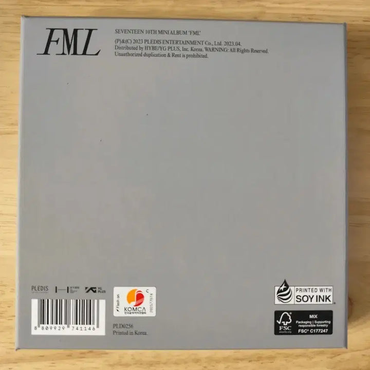 [BUNJANG] SEVENTEEN FML Faded Mono Life Album / 세븐틴 FML 앨범 (SEVENTEEN FML Album)